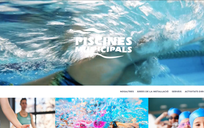 Les piscines municipals Manel Estiarte Duocastella estrenen pàgina web