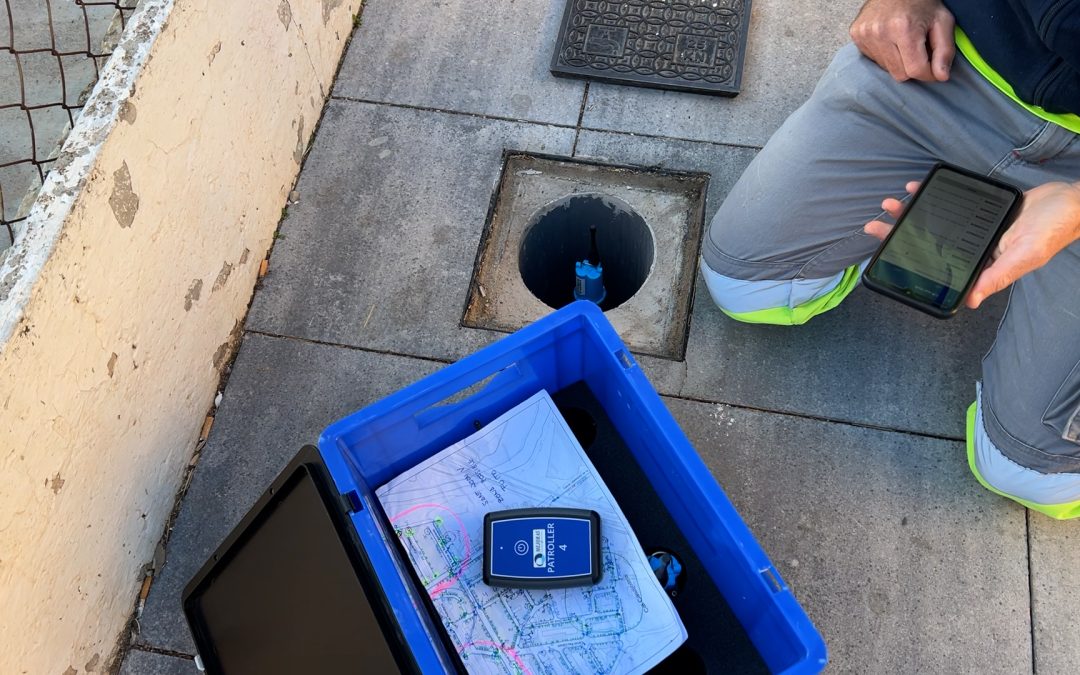 Aigües de Manresa utilitza sensors acústics per trobar petites fuites a la xarxa