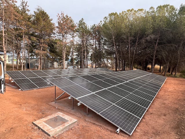 Sant Fruitós de Bages provee de placas fotovoltaicas las instalaciones de agua potable del municipio