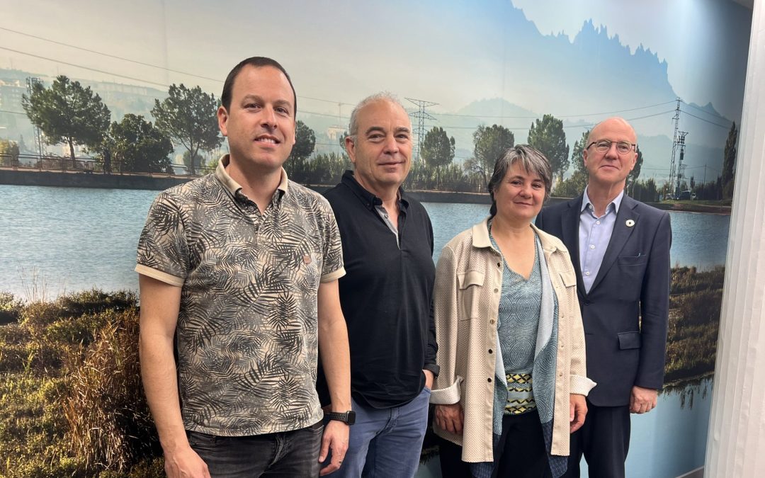 Visita de la Delegada del Govern a la Catalunya Central a Aigües Manresa