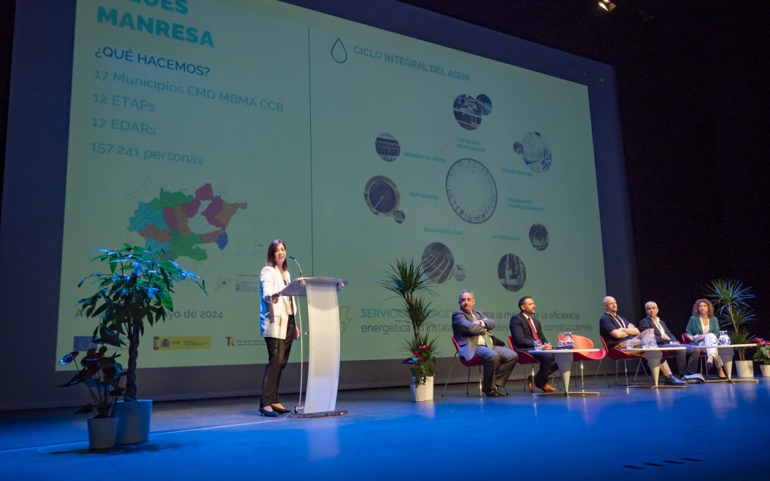 Aigües de Manresa presenta el projecte “Sostenibilitat en el Cicle de l’Aigua” a més de 500 experts del sector