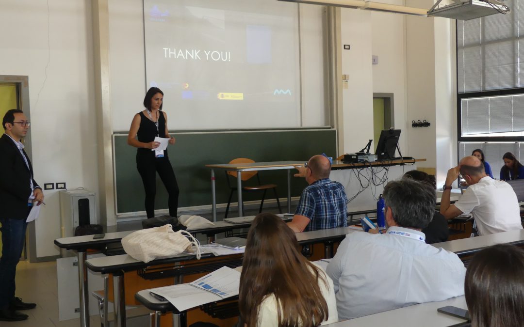 Aigües de Manresa presenta el proyecto “Sostenibilidad en el Ciclo del Agua” en la Conferencia Internacional WDSA-CCWI en Italia