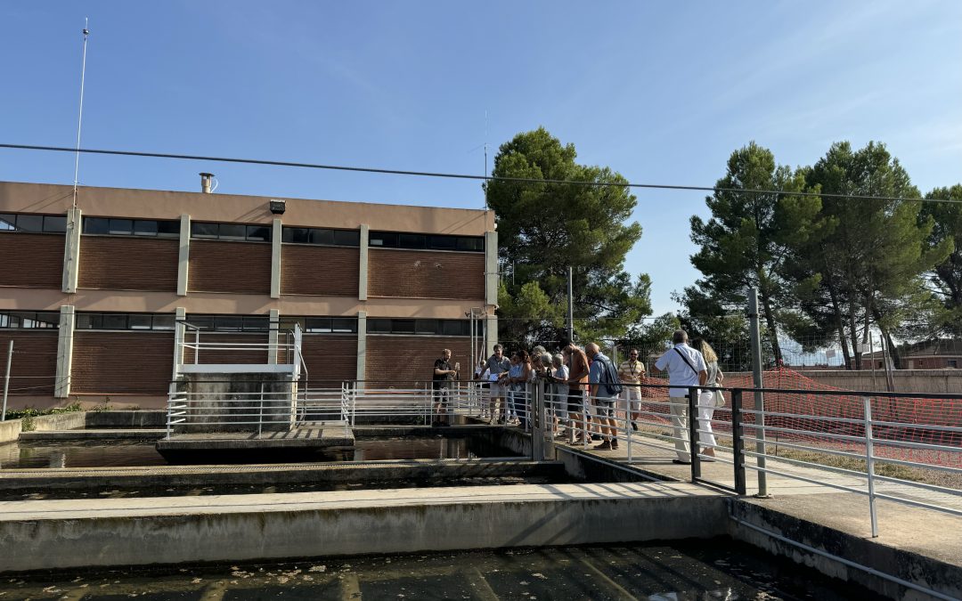 Manresa Desconocida: Éxito de participación en las visitas a Can Font y la planta potabilizadora de Aigües de Manresa