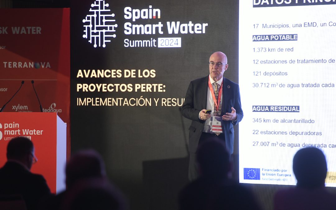 Presentamos el proyecto «Sostenibilidad en el Ciclo del Agua» en la Spain Smart Water Summit 2024