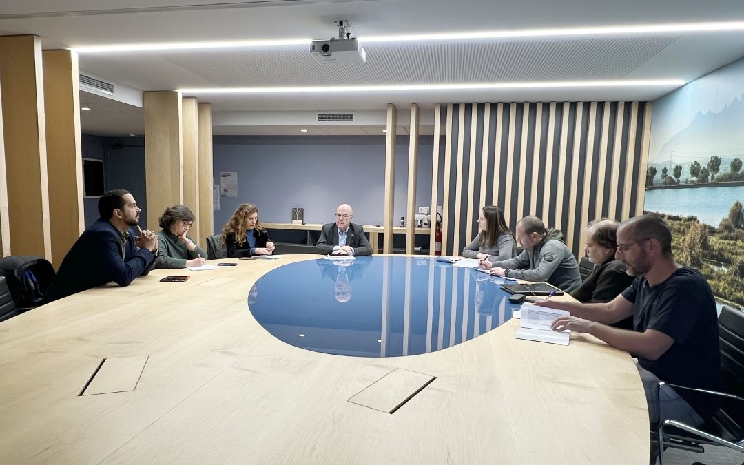 Visita del Área de Acción Climática y Transición Energética de la Diputació de Barcelona